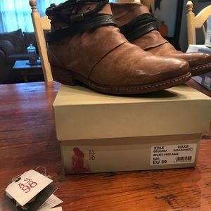 A.S.98 Brown Ankle Boots